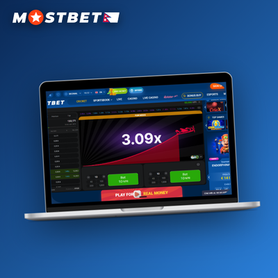 Mostbet Aviator auto-cashout feature with a target multiplier set on the curve