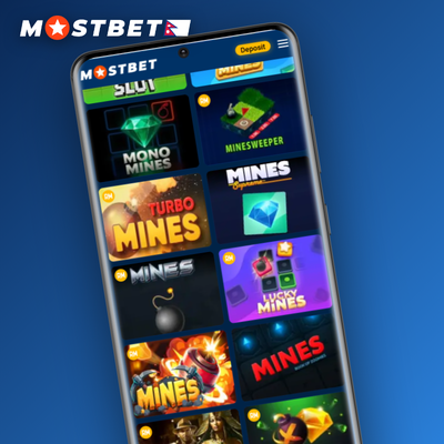 Mostbet Mines grid showing 1 mine and modest 1.5x multiplier for low-risk play