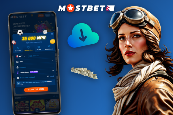 Mostbet sign up form with promo code field and welcome bonus summary